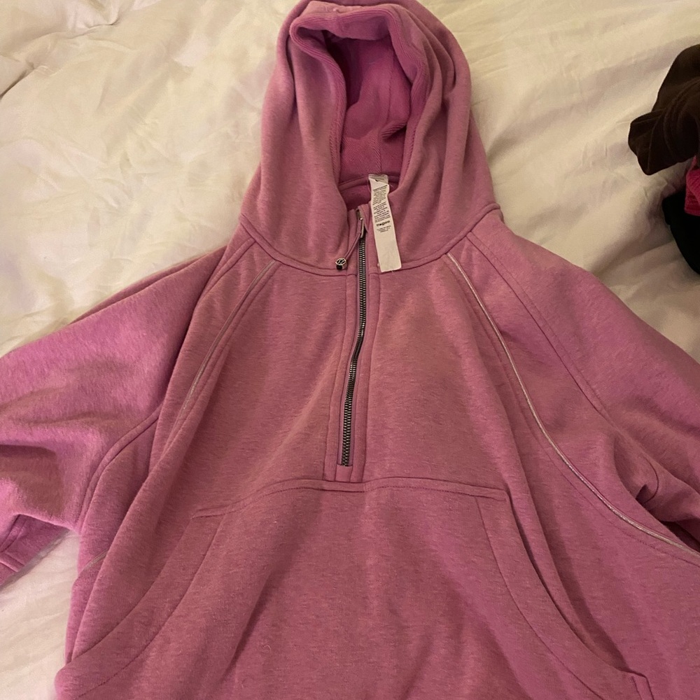 Lululemon cropped plush scuba hoodie